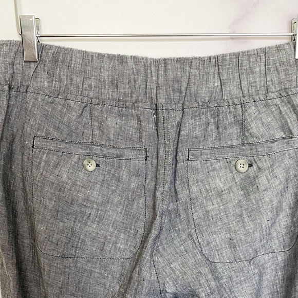 SOLD Athleta Heathered Gray Linen Pants - Picture 7 of 11